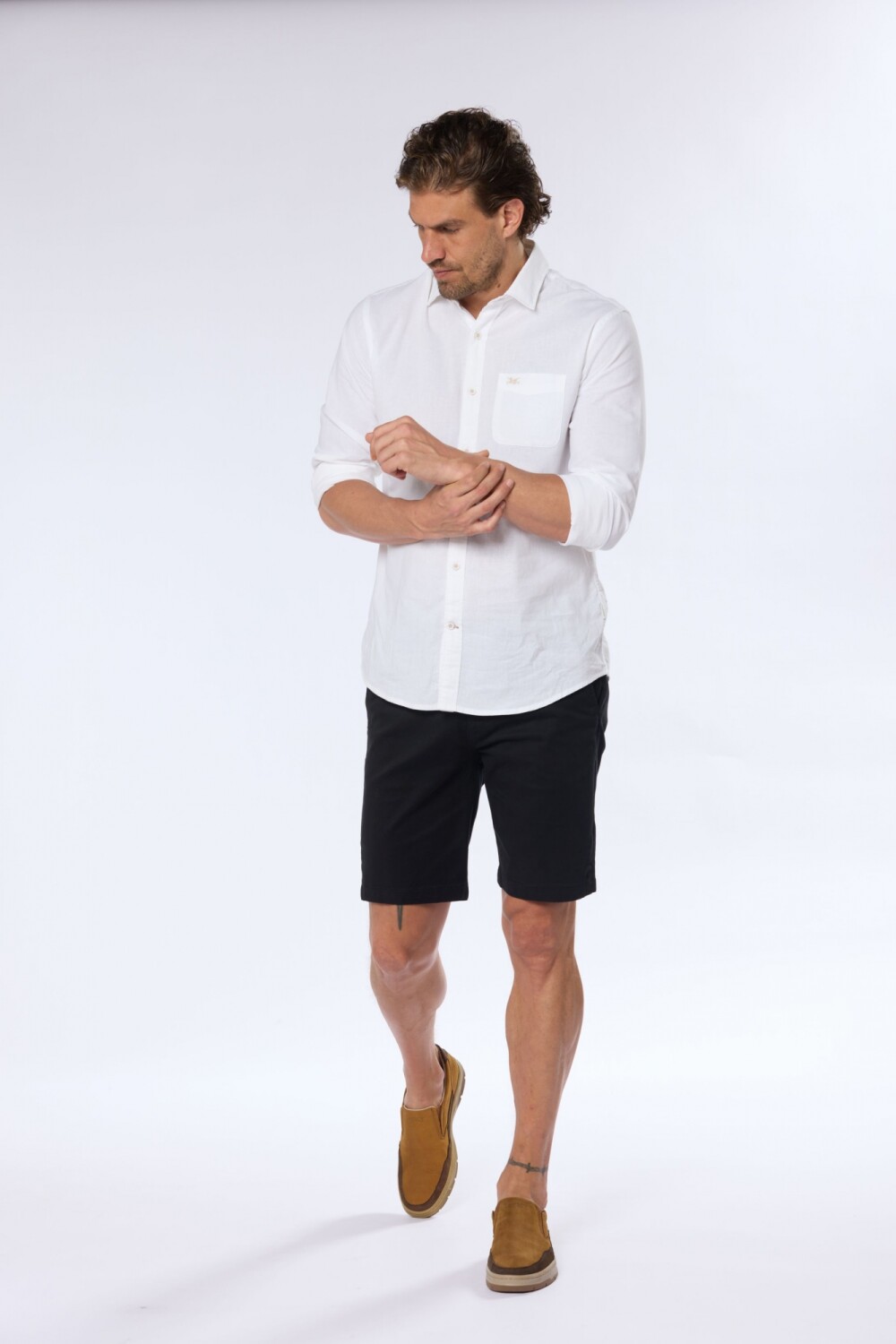 BERMUDA CLASICA Negro