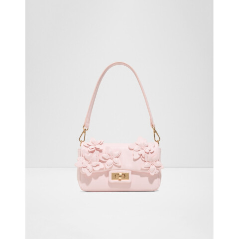 EVELISSE LIGHT PINK SYNTHETIC BLACK LEATHER