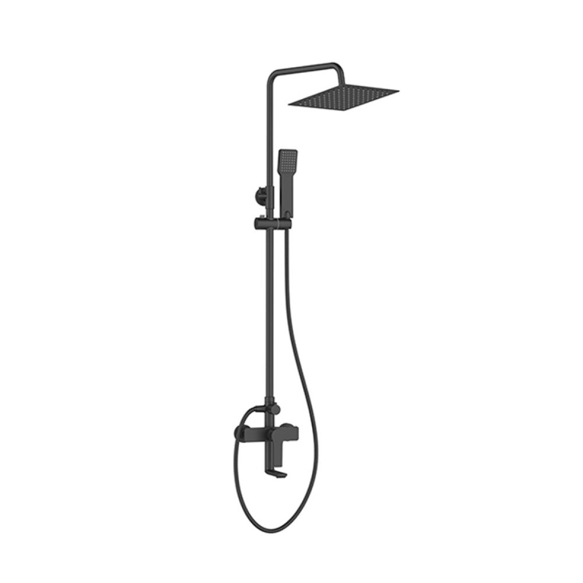 Barral Con Ducha Monocomando Linea Turin 