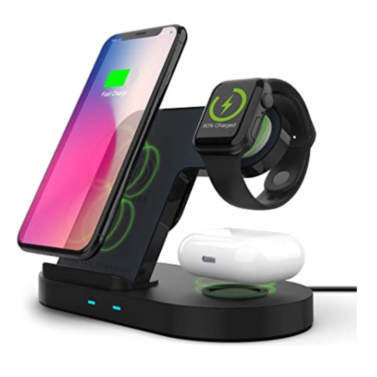 Cargador Inalambrico Hypergear Dock 3 en 1 16046 