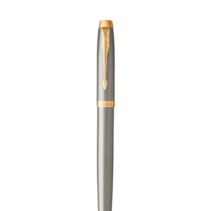 BOLIGRAFO PARKER ROLLER BALL IM MET CEPILL GT Plateadocombinado
