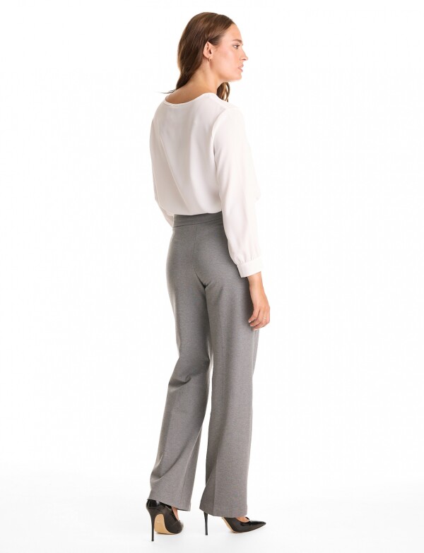Pantalon Confort Pull On GRIS