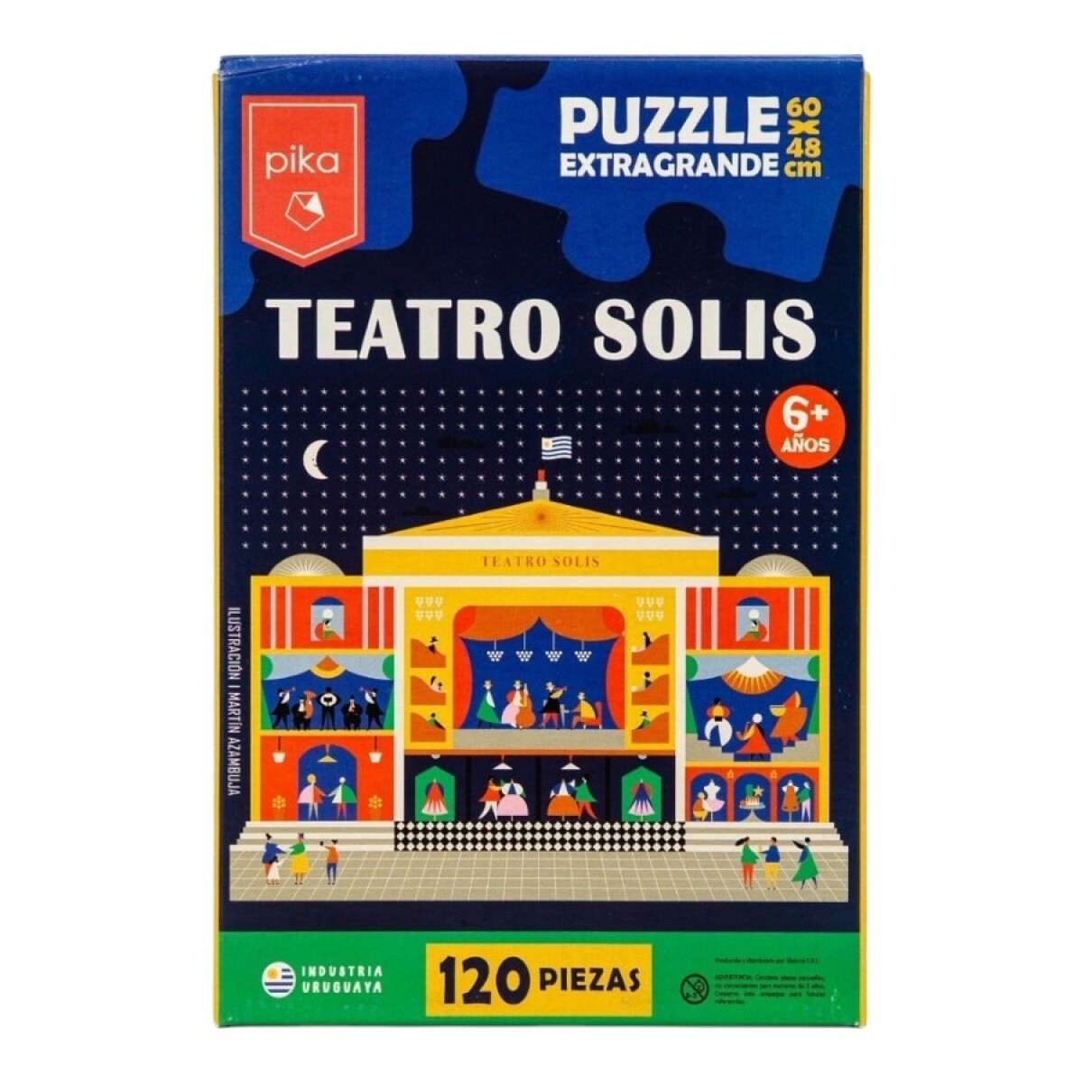 Puzzle Infantil Teatro Solís PikaPika 120 Piezas 