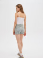 Short Eloide Celeste Grisaceo