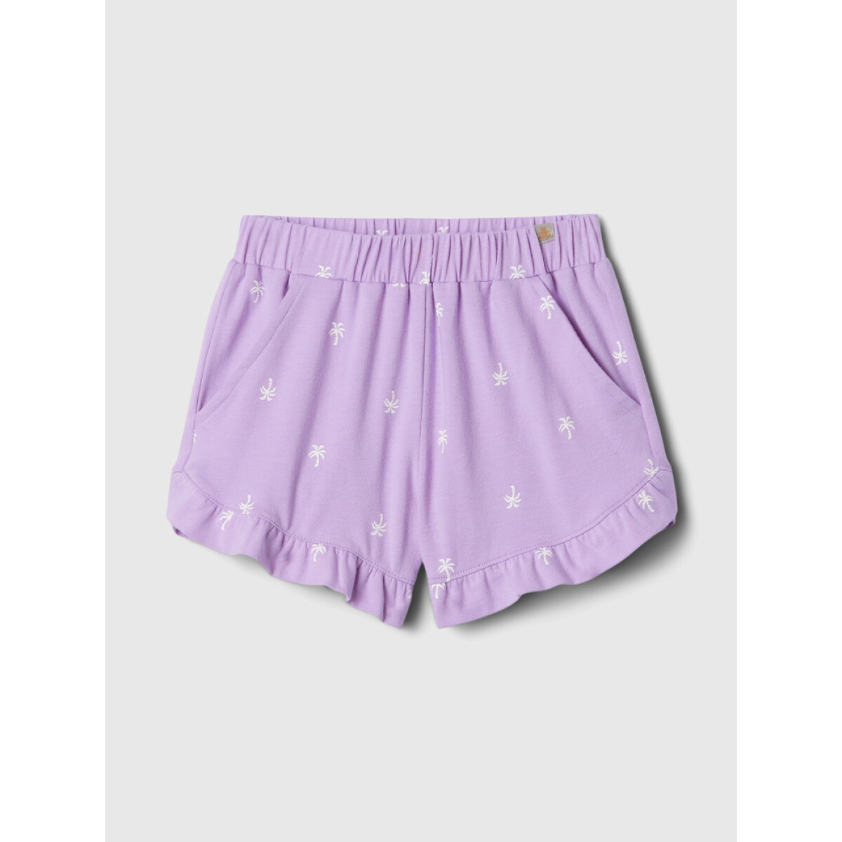 BF RUFFLE SHORT - PRINTS - LILAC SURGE 