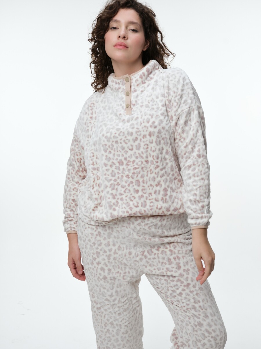 Buzo Flip - Leopardo Beige 