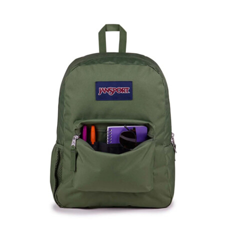 MOCHILA JANSPORT CROSS TOWN CARGO GREEN 0