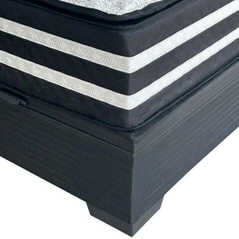 Sommier ZZZEN BOX BAÚL - 2 Plazas - Espuma EPS Y Pillow Top - EXTRA FIRME - 110x188x72 - 180 Kg Sommier ZZZEN BOX BAÚL - 2 Plazas - Espuma EPS Y Pillow Top - EXTRA FIRME - 110x188x72 - 180 Kg