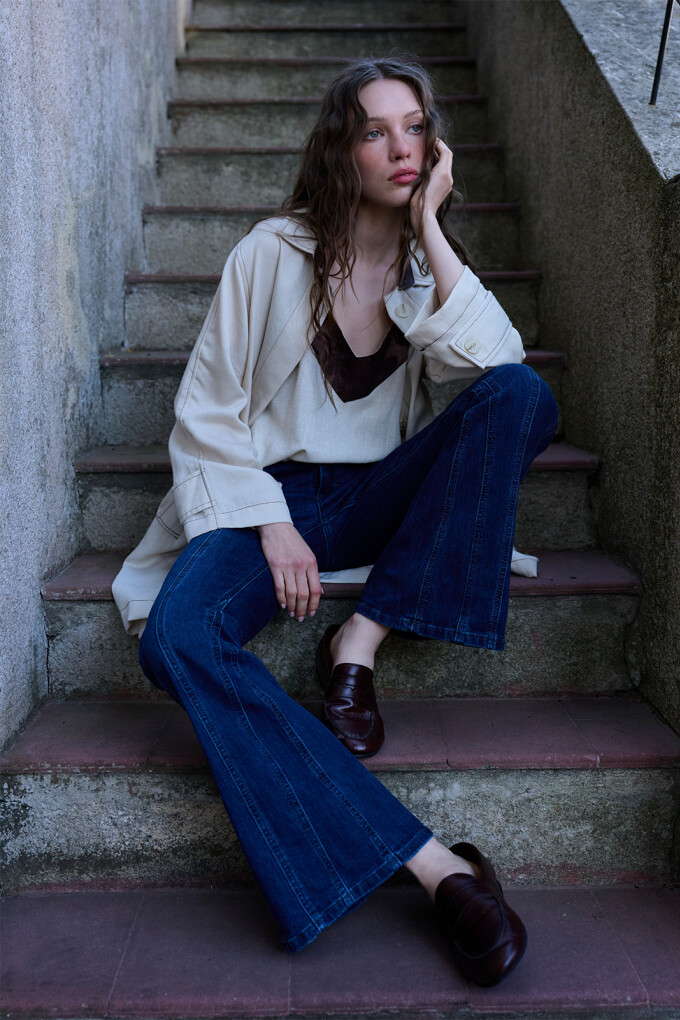 JEAN OXO AZUL