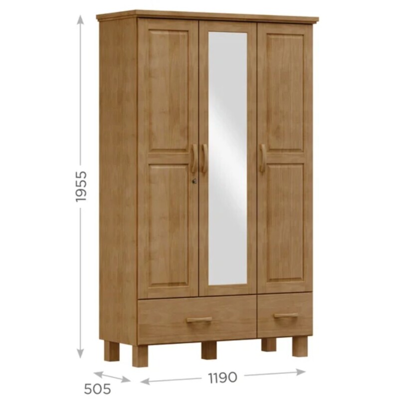 Ropero Placard Finestra 3 Ptas 2 Caj 1141FN Freijo Ropero Placard Finestra 3 Ptas 2 Caj 1141FN Freijo