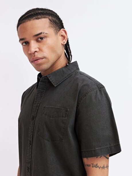 CAMISA SOLID NEGRO