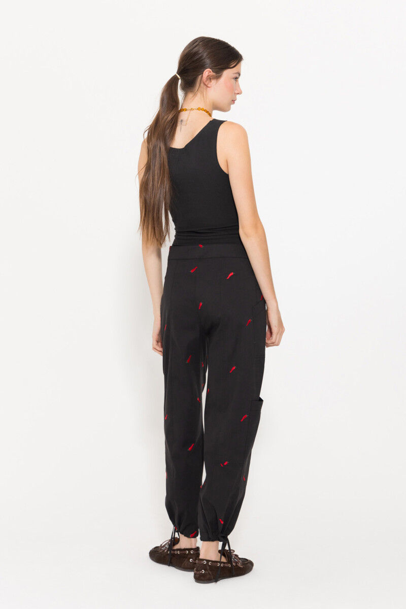 PANTALON RED HOT Negro