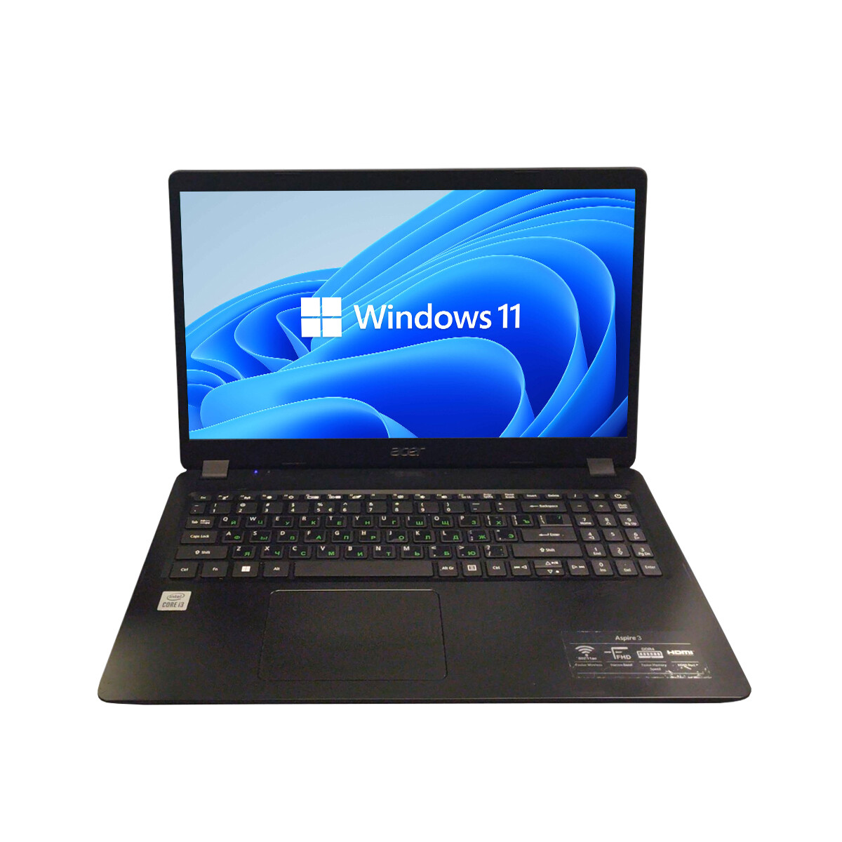 Notebook Acer A315-55. Intel i3-10ªGEN. RAM 12GB. Disco Sólido NUEVO 240GB. Pantalla 15,6". Win11 