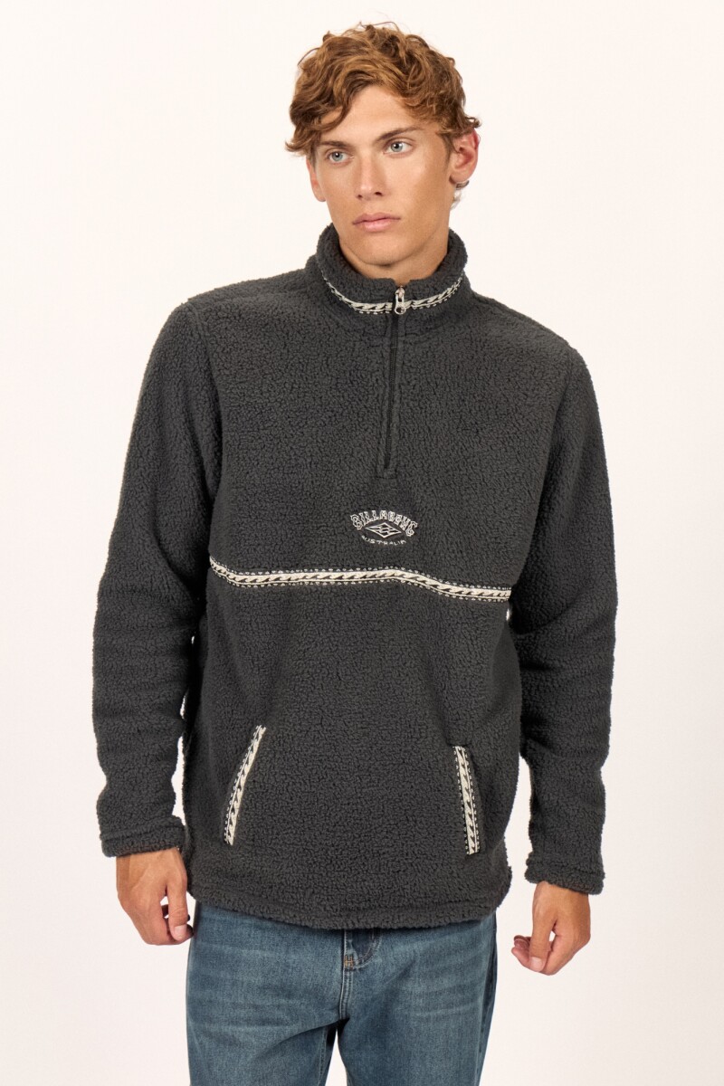 POLAR MOCK NECK J-negro