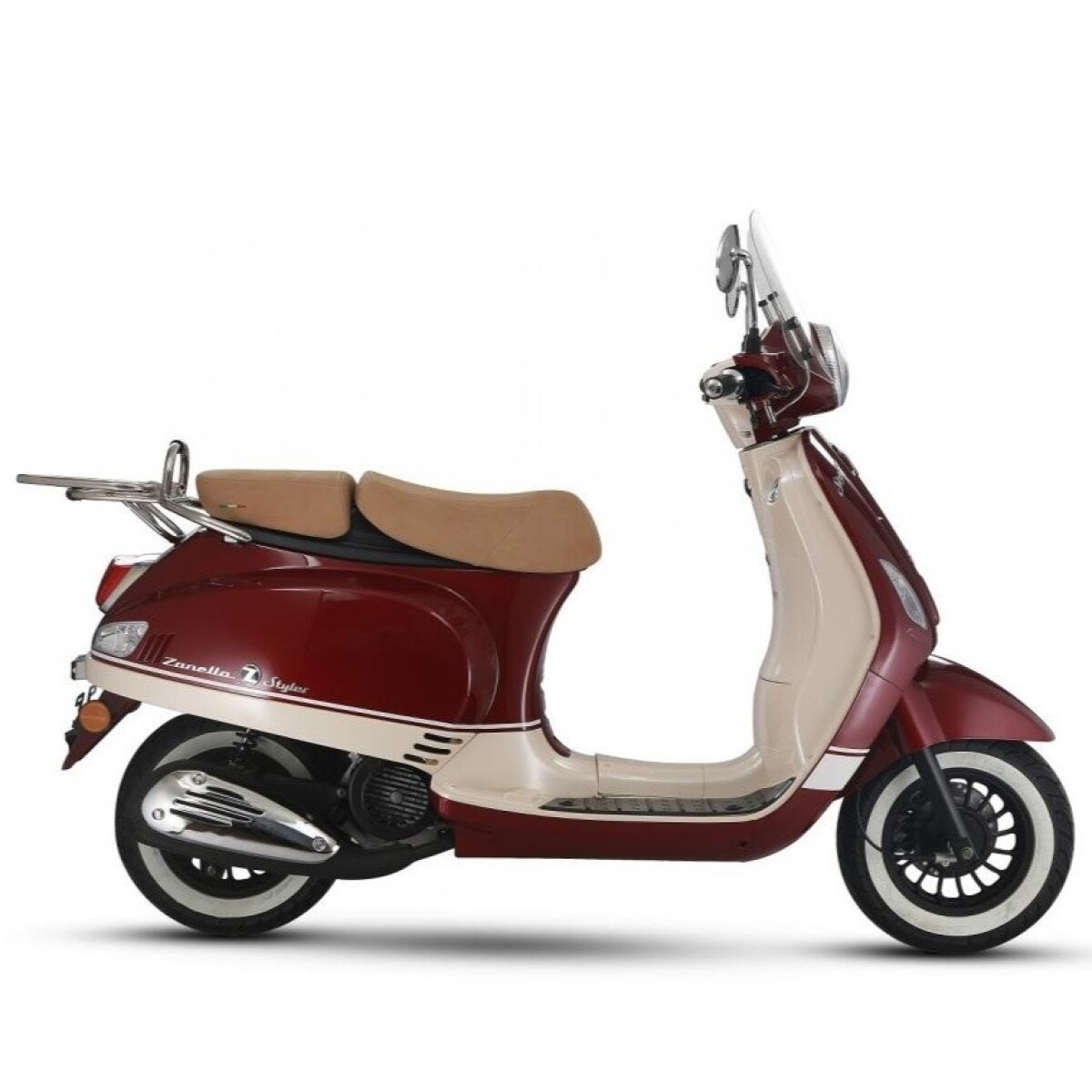 Zanella Styler Exclusive 125 - Bordeaux - Reserva 