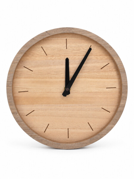 RELOJ DE PARED MARRON