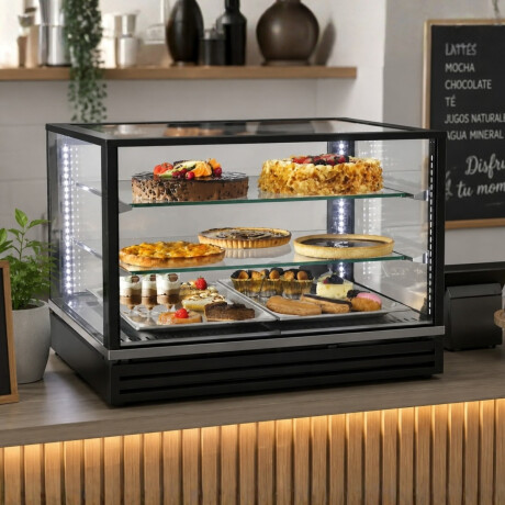 Vitrina Refrigerada de Mesa 3 Estantes Vitrina Refrigerada de Mesa 3 Estantes