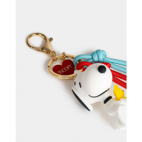 Llavero & Charm ''snoopy'' Combinacion Multicolor