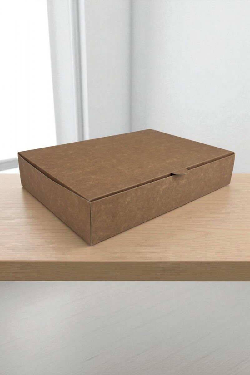 Caja para masas 1kg (30x22,5x6,5 cm) - REVERSIBLE BLANCO MADERA 
