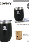 Mate y bombilla de Acero - Discovery Negro