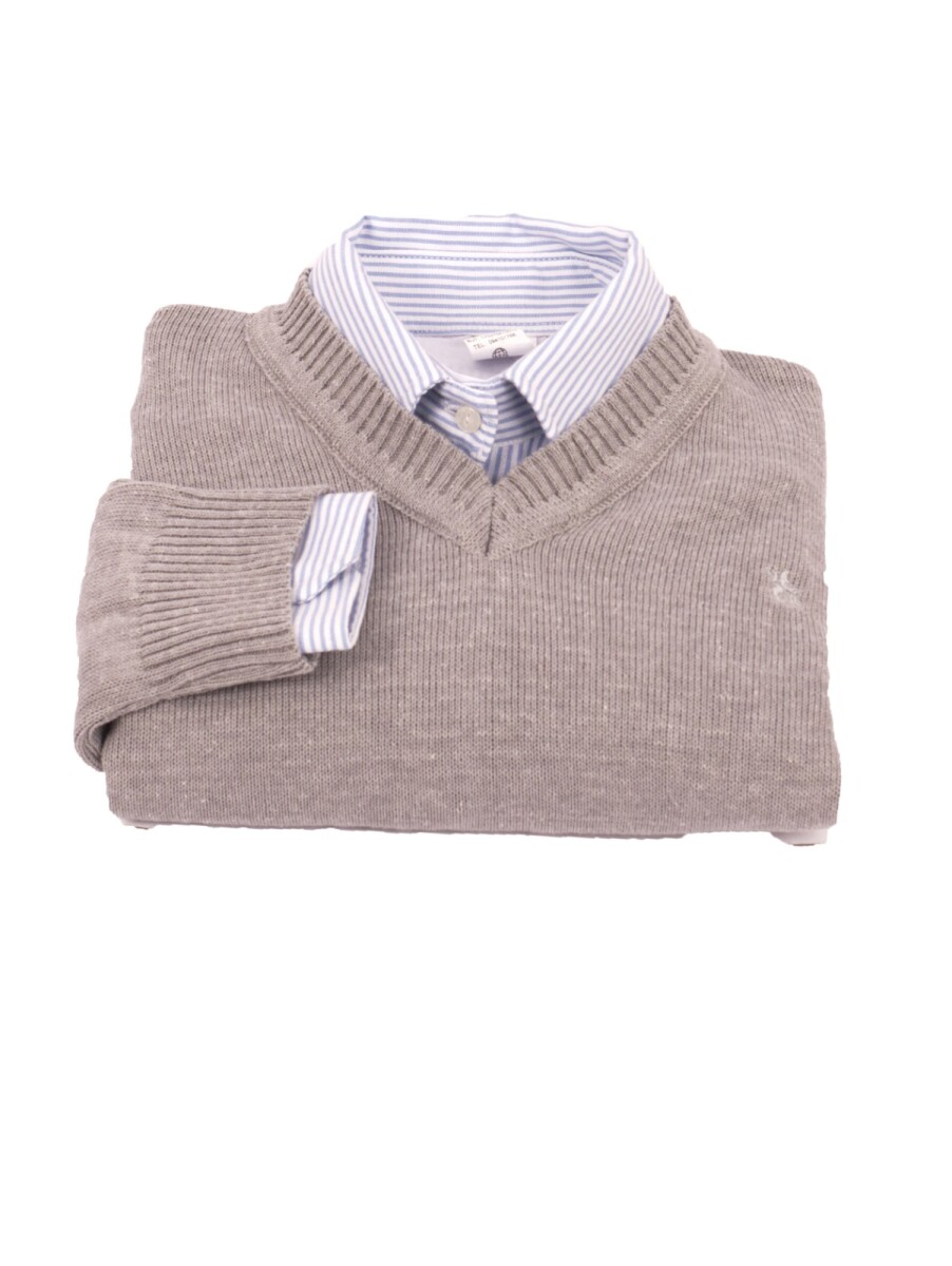 Sweaters Caballero - Gris 