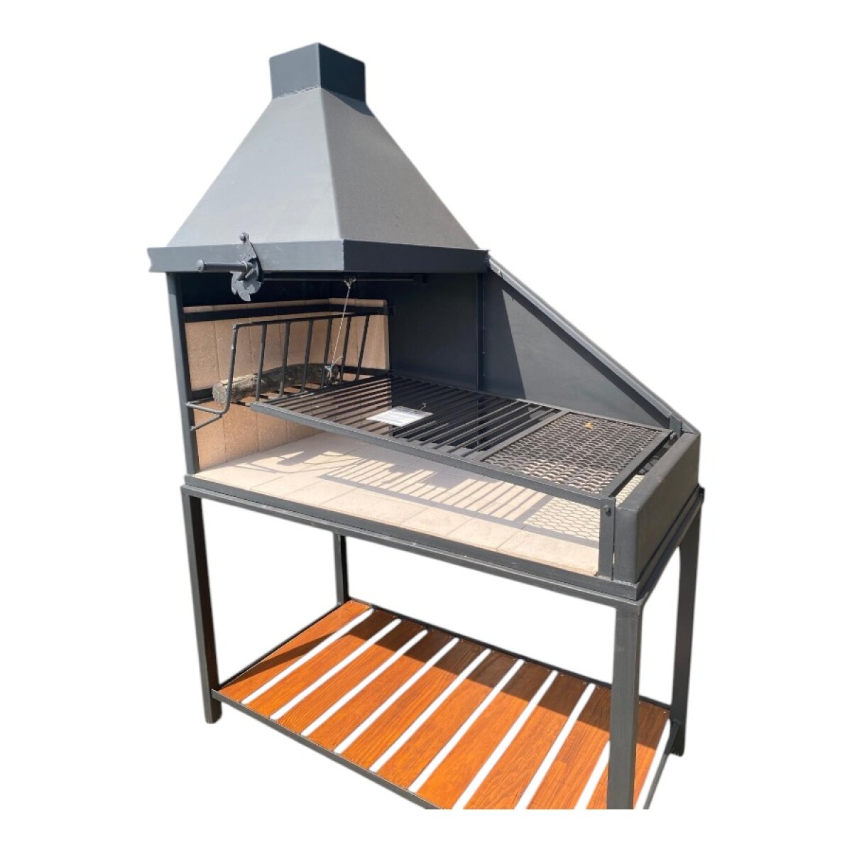 Parrillero Media Campana 120x60 