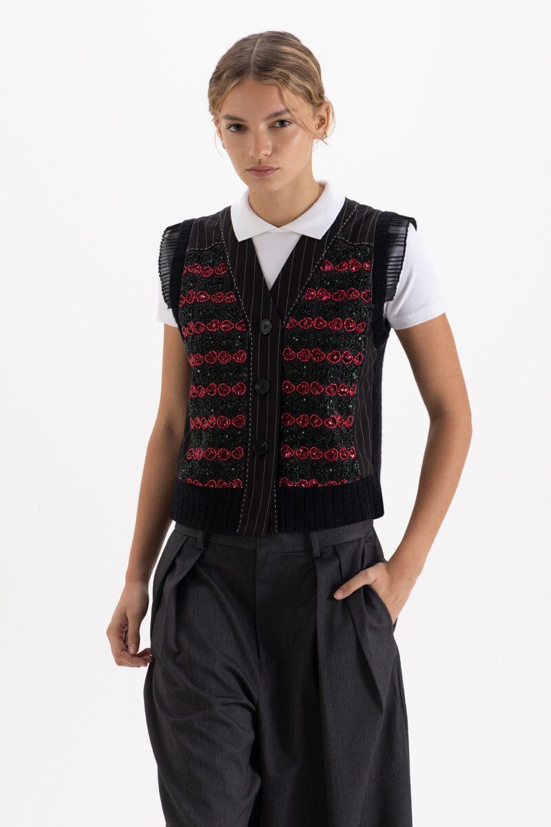 CHALECO ZOE Negro