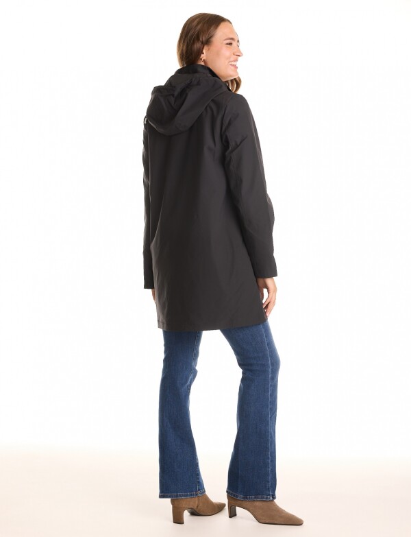 Gabardina Impermeable NEGRO