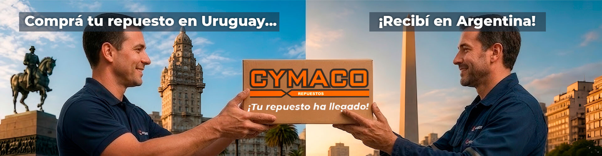 COMPRÁ EN URUGUAY, RECIBÍ EN ARGENTINA