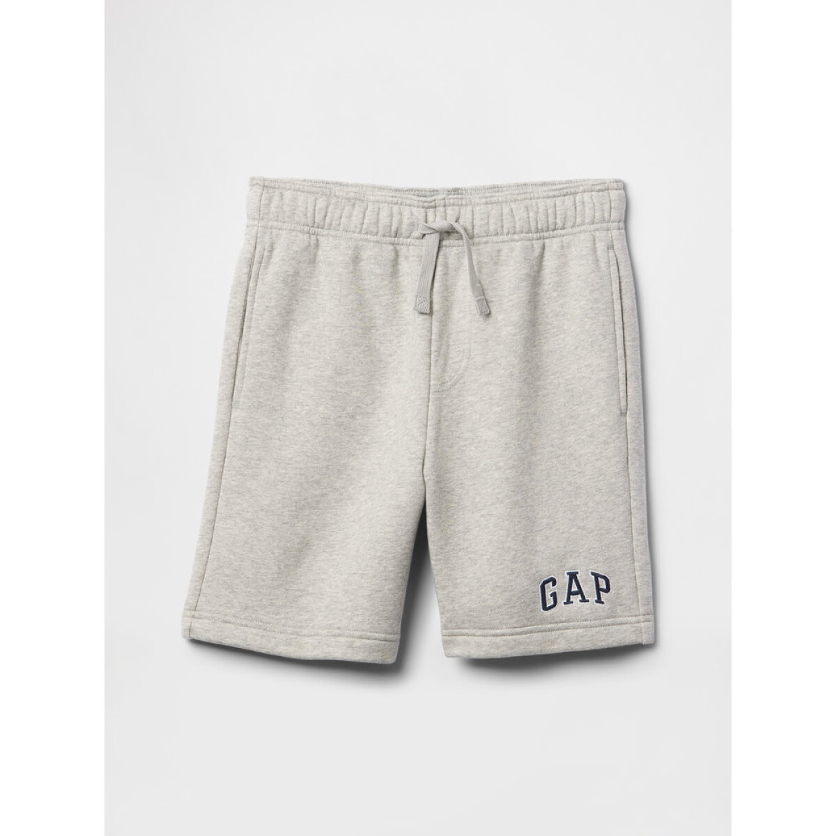 V-BAS LOGO SHORT - LIGHT HEATHER GREY 