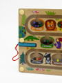 JUEGO MAGNETICO ANIMALES Y COLORES MADERA