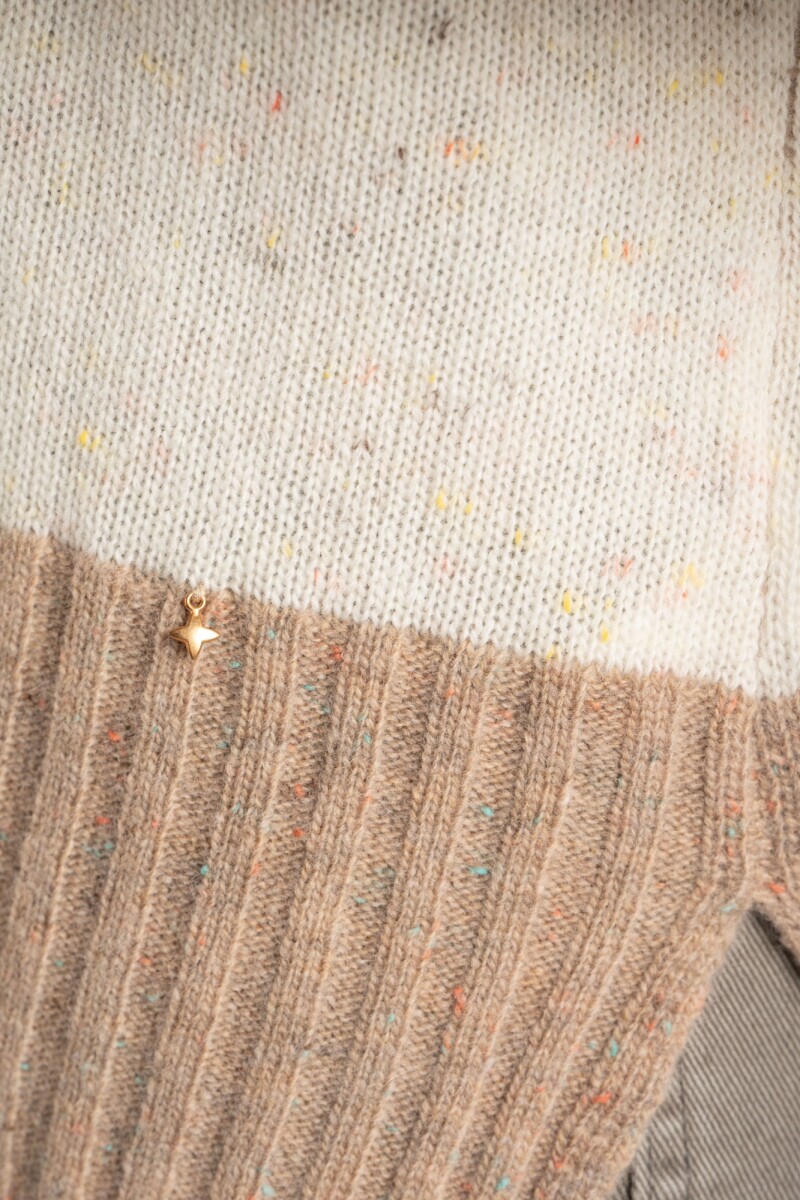 Sweater Lana Rayado Chocolate