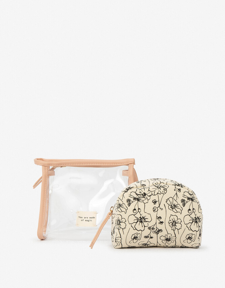 Porta Cosméticos Día de la Madre Set De Portacosméticos - Rosa Claro