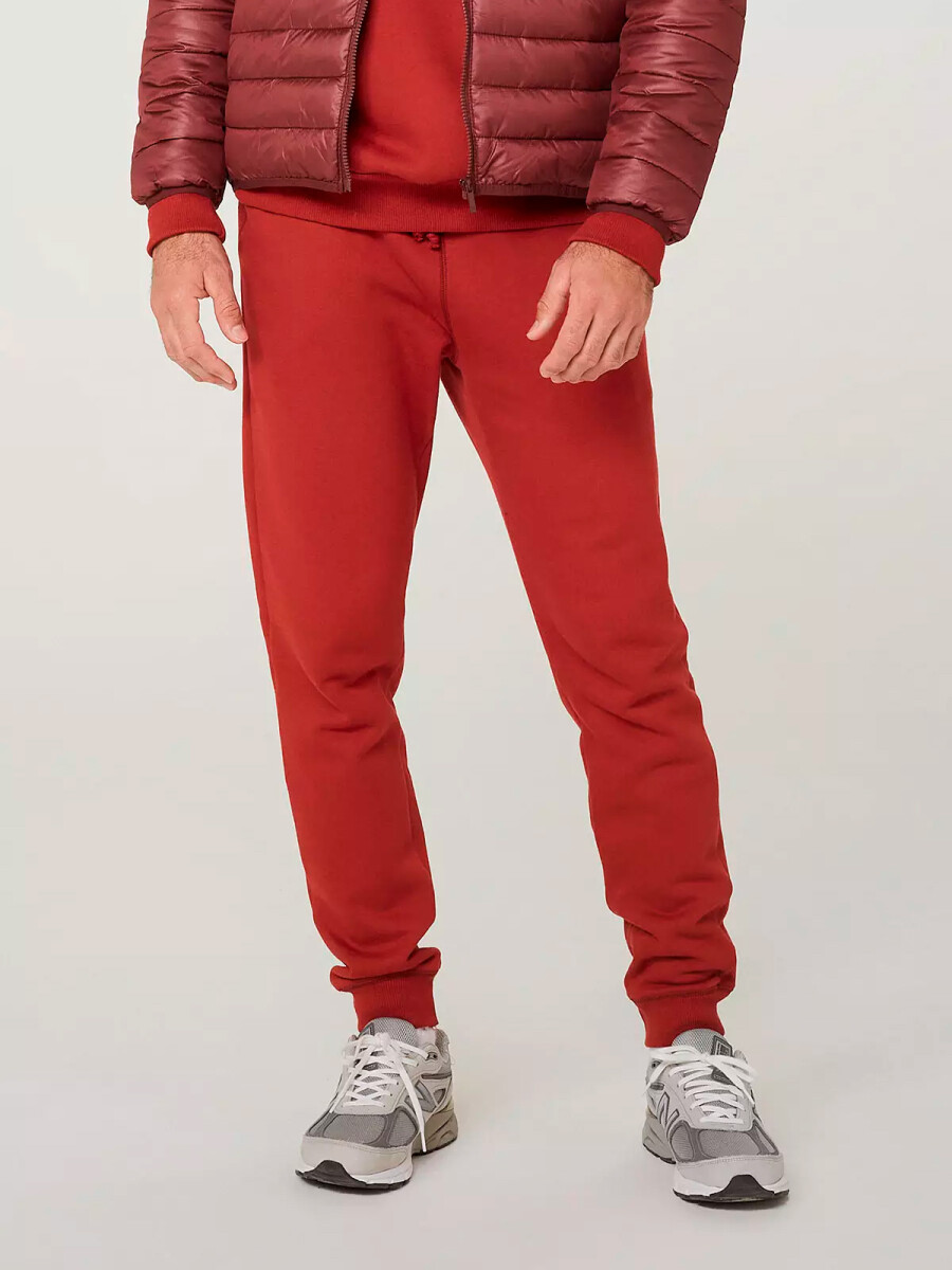 PANTALÓN BABUCHA DEPORTIVO MASCULINO - ROJO 