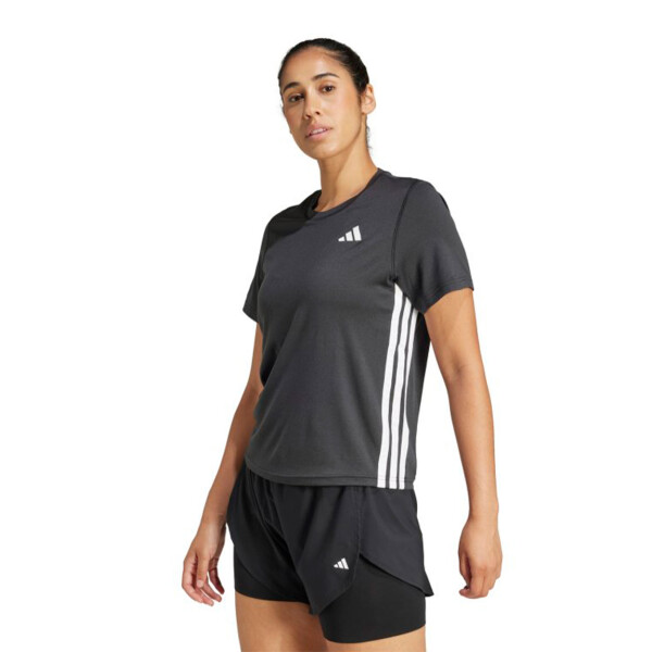 Adidas We 3s Crew Tee Negro-blanco