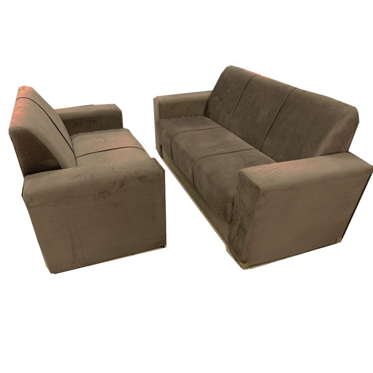 Juego de Living ORFEU 3+2 Marrón 