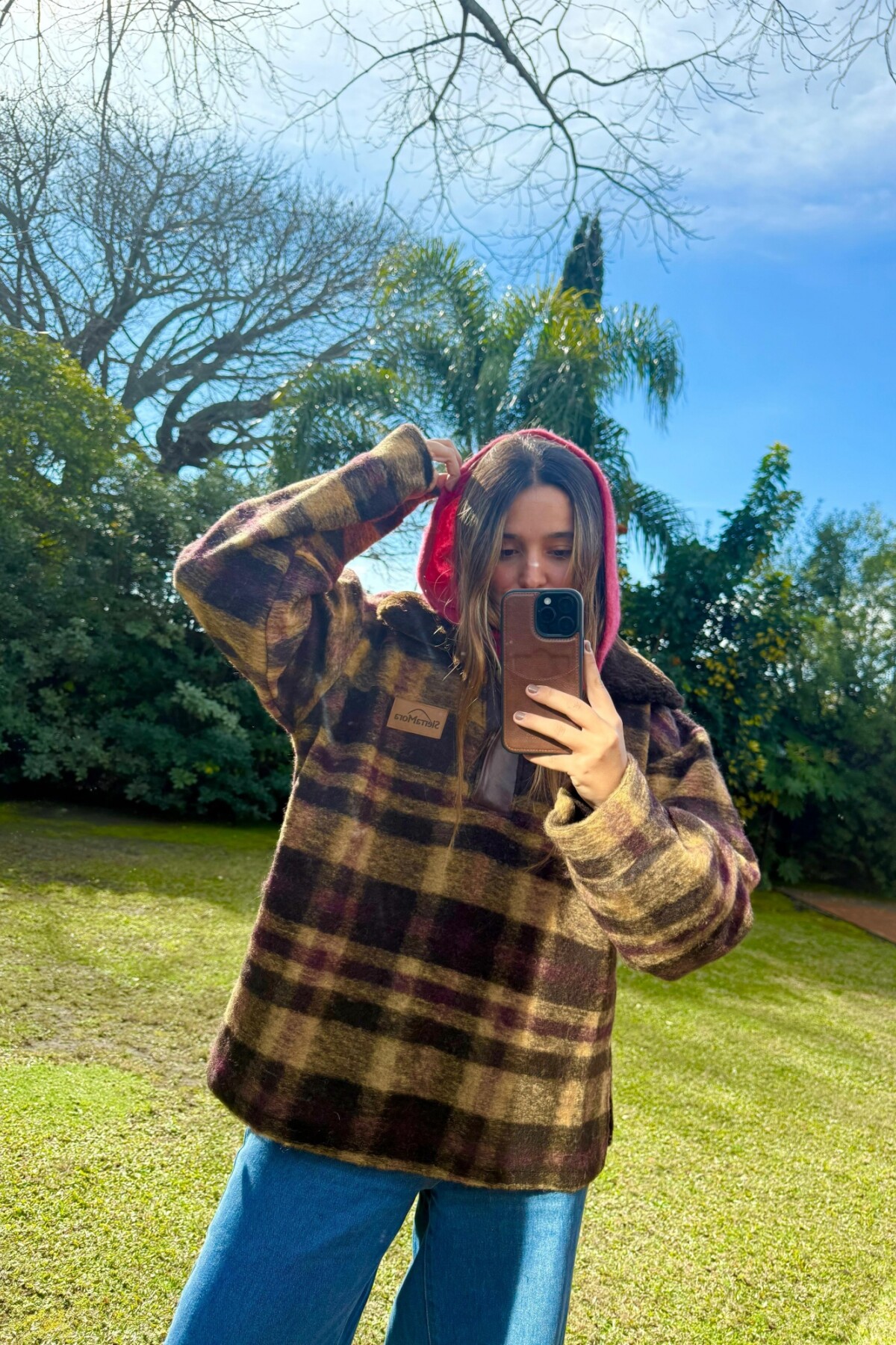 Buzo Crazy Bear Chocolate / Fucsia