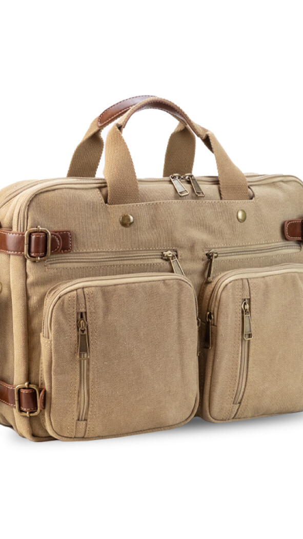 PORTA NOTEBOOK MOCHILA WORLD KAKI