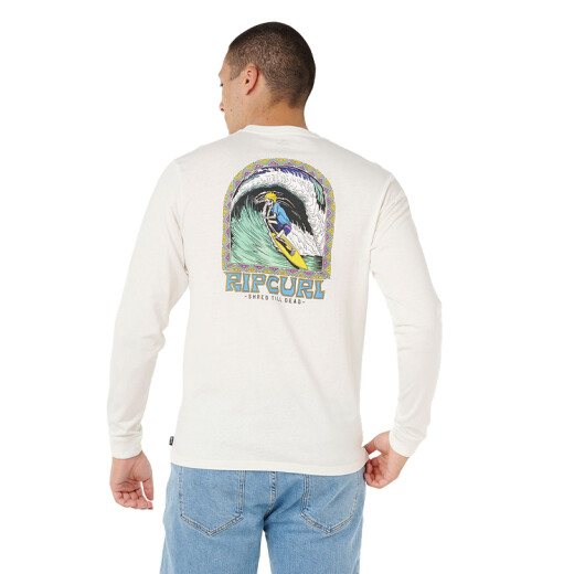 Remera Rip Curl Shredding - Blanco Remera Rip Curl Shredding - Blanco