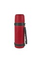 Termo de acero forrado 1 litro Rojo