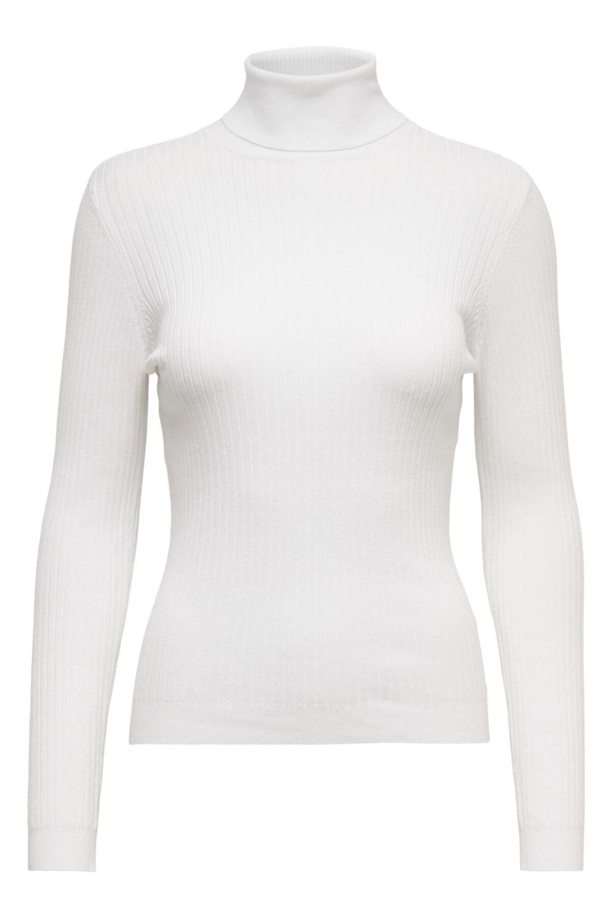 Sweater Karol Cuello Subido Bright White