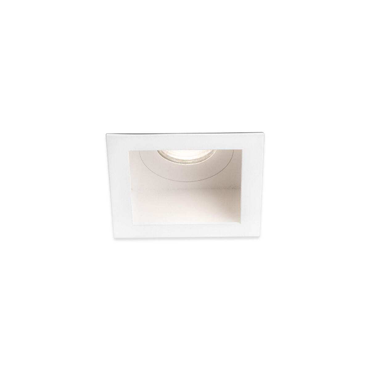 Downlight cuadrado blanco IP44 s/zoc 78mm - FA2166 