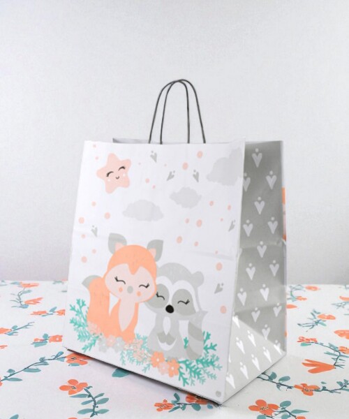Bolsa fantasia luna 36x22x39 cm BABY