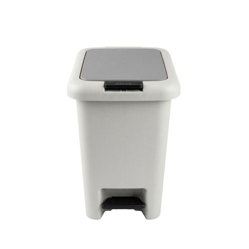 BASURERO PLAST BLANCO C/PEDAL 20L Unica