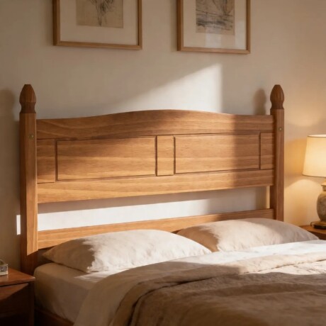 Respaldo Cama Lumax 2 plazas madera maciza Respaldo Cama Lumax 2 plazas madera maciza