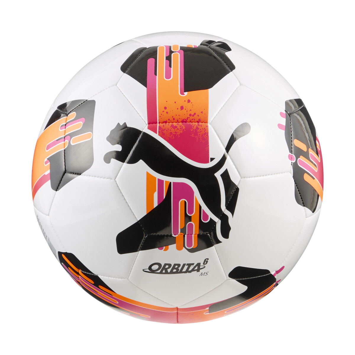 Orbita 6 MS ball 08433513 - Blanco/Naranja 