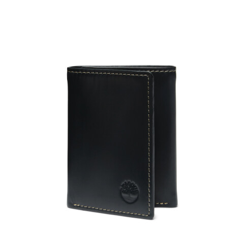 Billetera Smooth Trifold Hombre Black