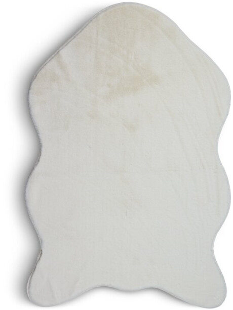Alfombra piel sintética OXEL 60x90 blanca Alfombra piel sintética OXEL 60x90 blanca