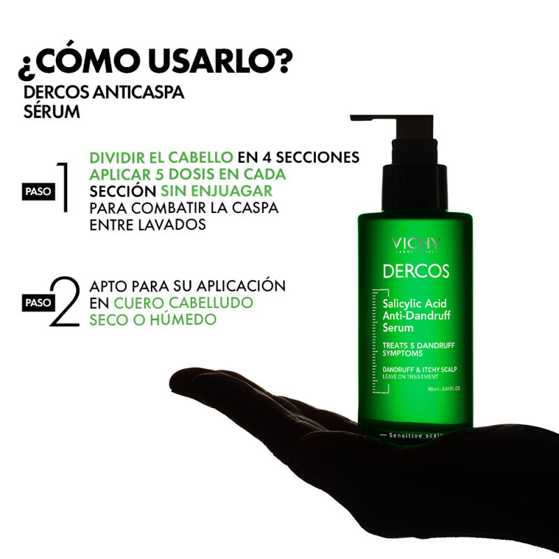 VICHY DERCOS SERUM ANTI CASPA 90 ML VICHY DERCOS SERUM ANTI CASPA 90 ML