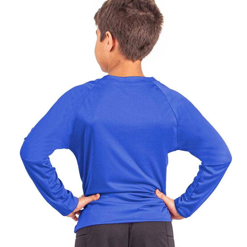 Poker Camisa Manga Larga Uv50+ Junior 4 Marino
